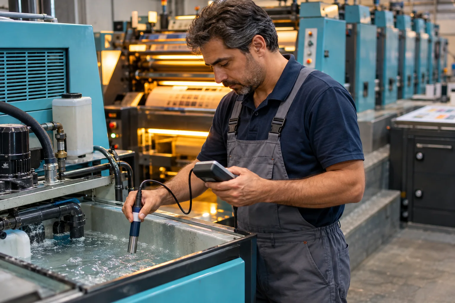 تصویر مفهومی داروی آب در چاپ | 16 نکته مهم و خواندنی